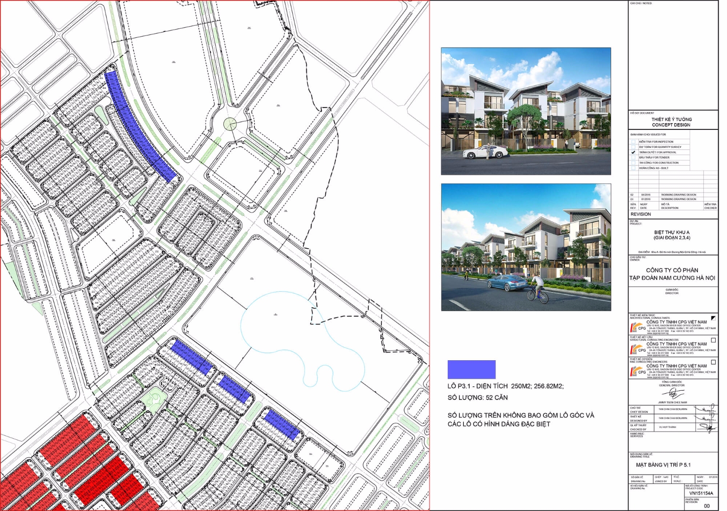 Hình ảnh: Mặt bằng Biệt thự An Vượng Villa Dương Nội