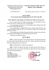 QĐ về việc công bố công khai phân bổ dự toán chi NSNN năm 2026