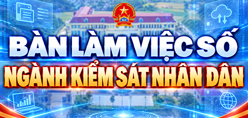Bàn làm việc số ngành KSND