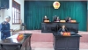 Viện KSND thành phố Tuyên Quang tham gia phiên họp xét rút ngắn thời gian thử thách của án treo.